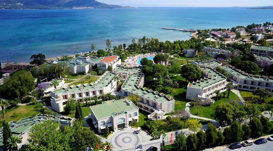 Halal Paradise Didim Otel hava görünümü